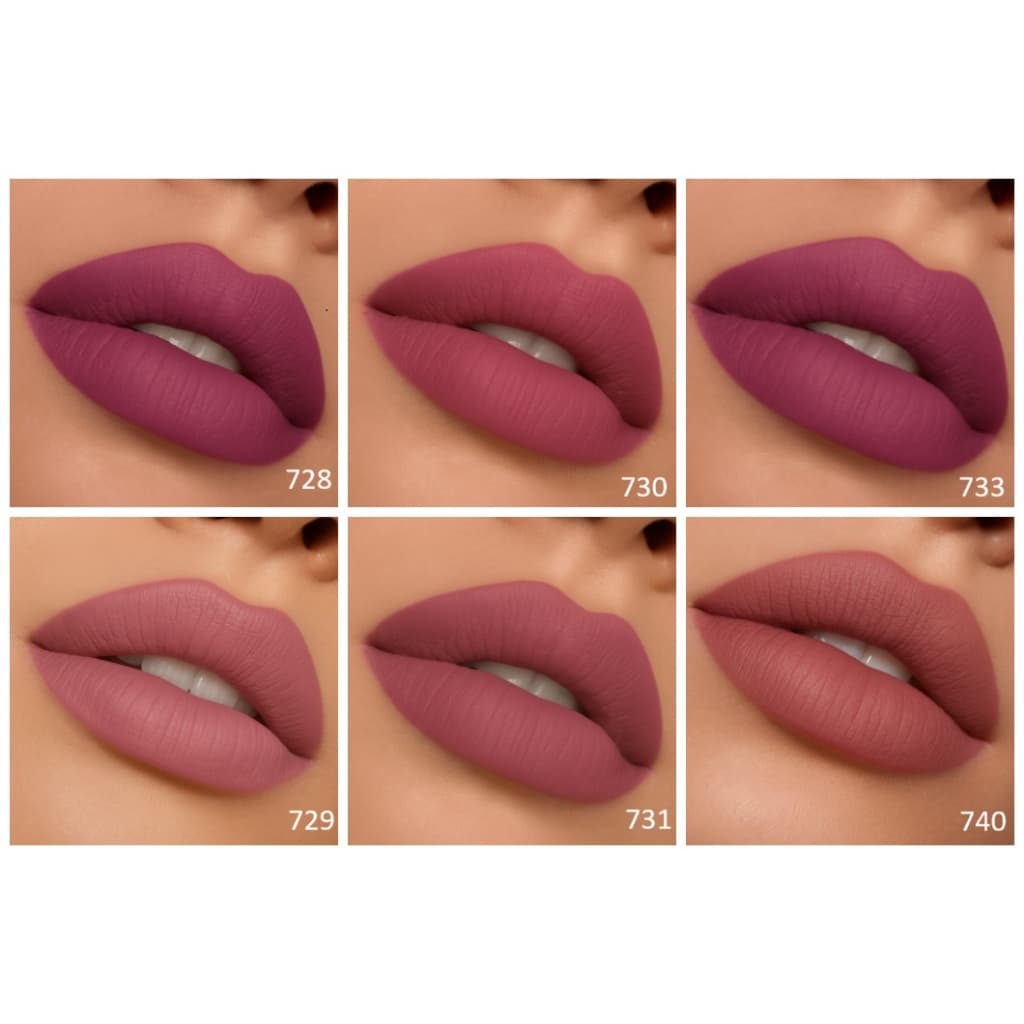 Batom Matte Confort 24 horas Não Craquela Alta fixação