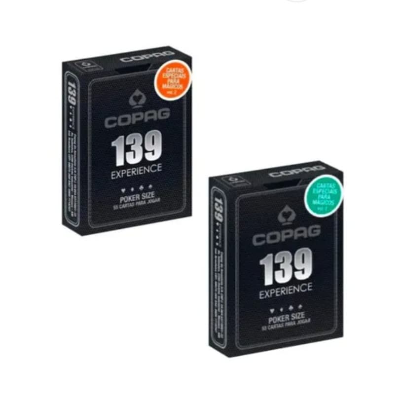 Baralho Copag 139 Experience vol 1 e 2 - Cartas Especiais para Magicos - Leia a Descricao