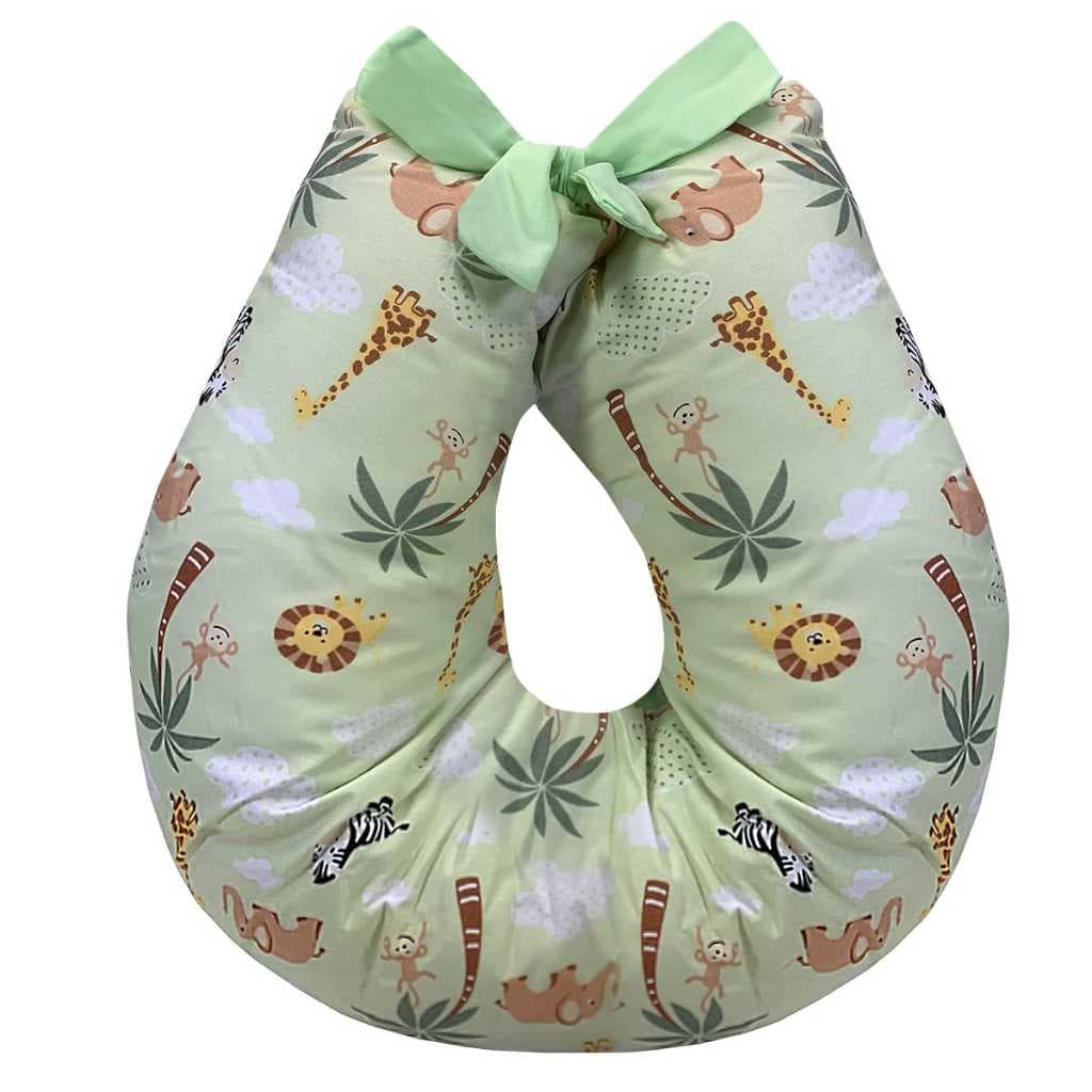 ALMOFADA  AMAMENTAÇÂO SAFARI COM ZÍPER MACIA VÁRIAS ESTAMPAS  MENINO MENINA