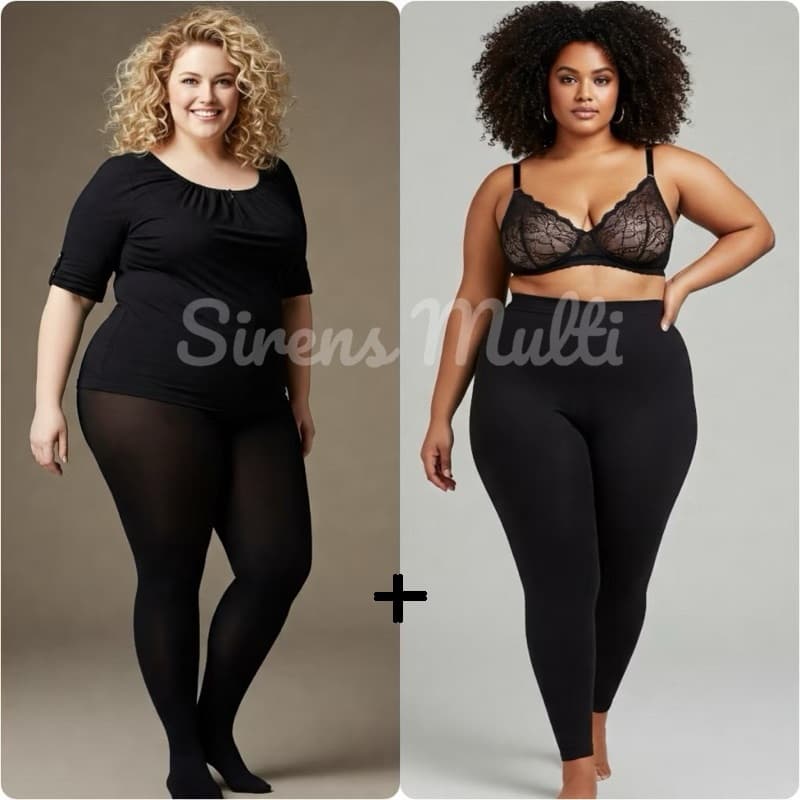 KIT 2 Meias PLUS SIZE Flanelada Quentinha Grossa fio 80 para Inverno e Frio COM e SEM pé