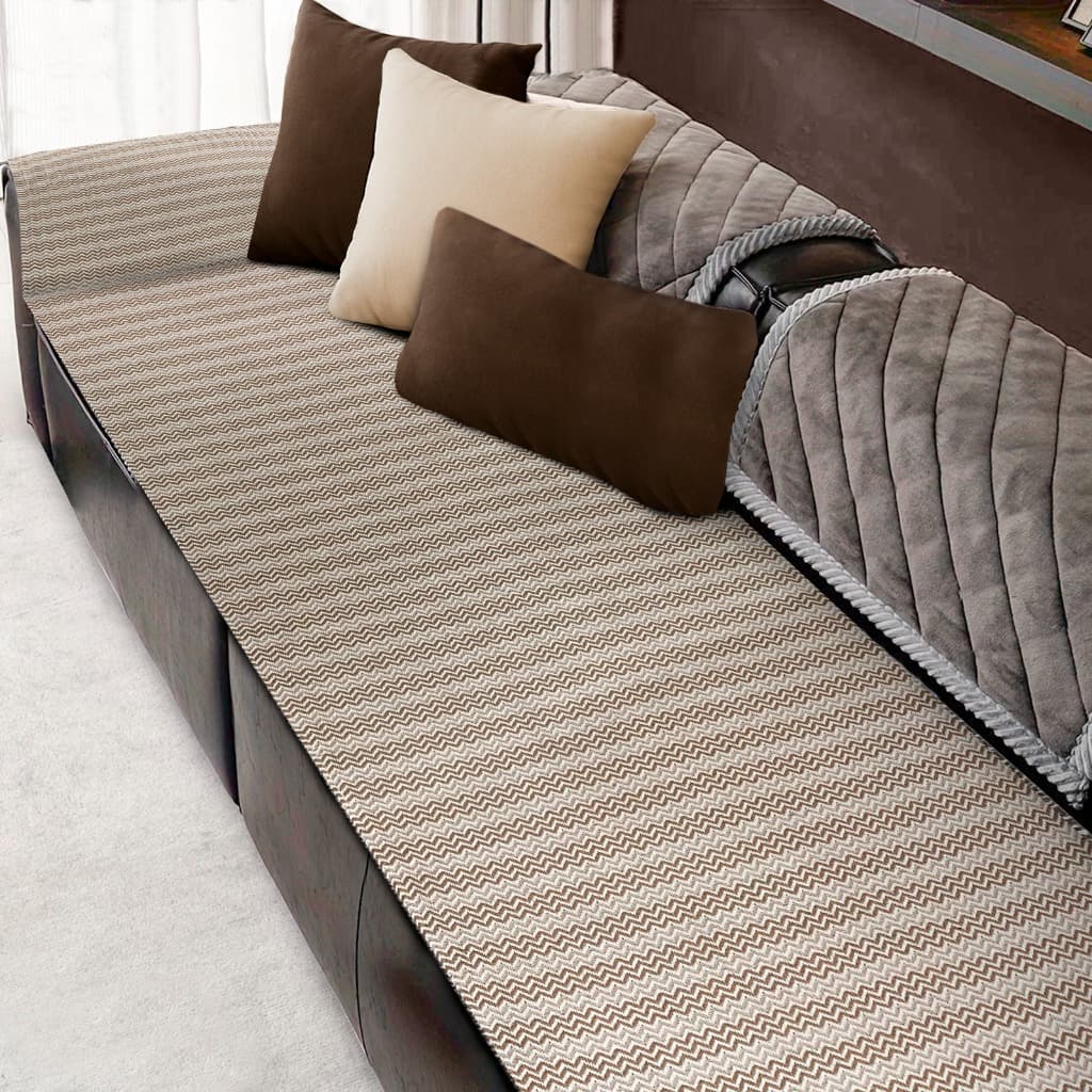 Capa Protetora Para Assento Sofá 100%Algodão Diversas Medidas - Sala Sofá Luxo