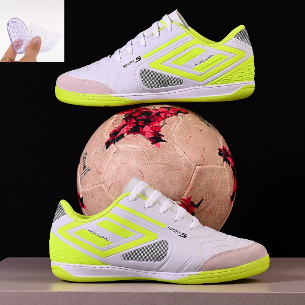 chuteira Futsal colada e costura PROFISSIONAL Feminina e Masculina oferta unica leve MAÇIA