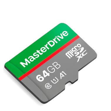 Cartao de Memoria 64GB MasterDrive Class 10 MicroSD com Adaptador SD