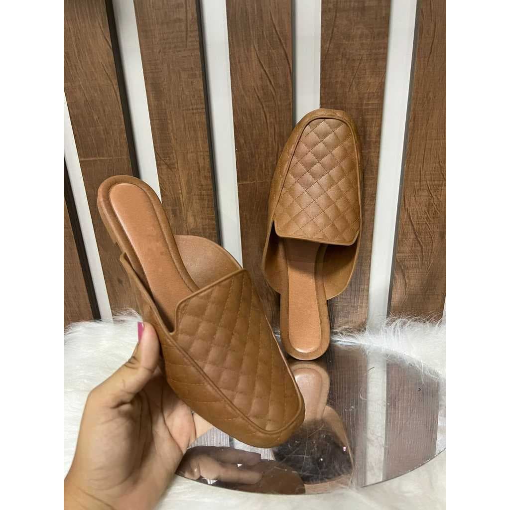 Mule sapato feminino