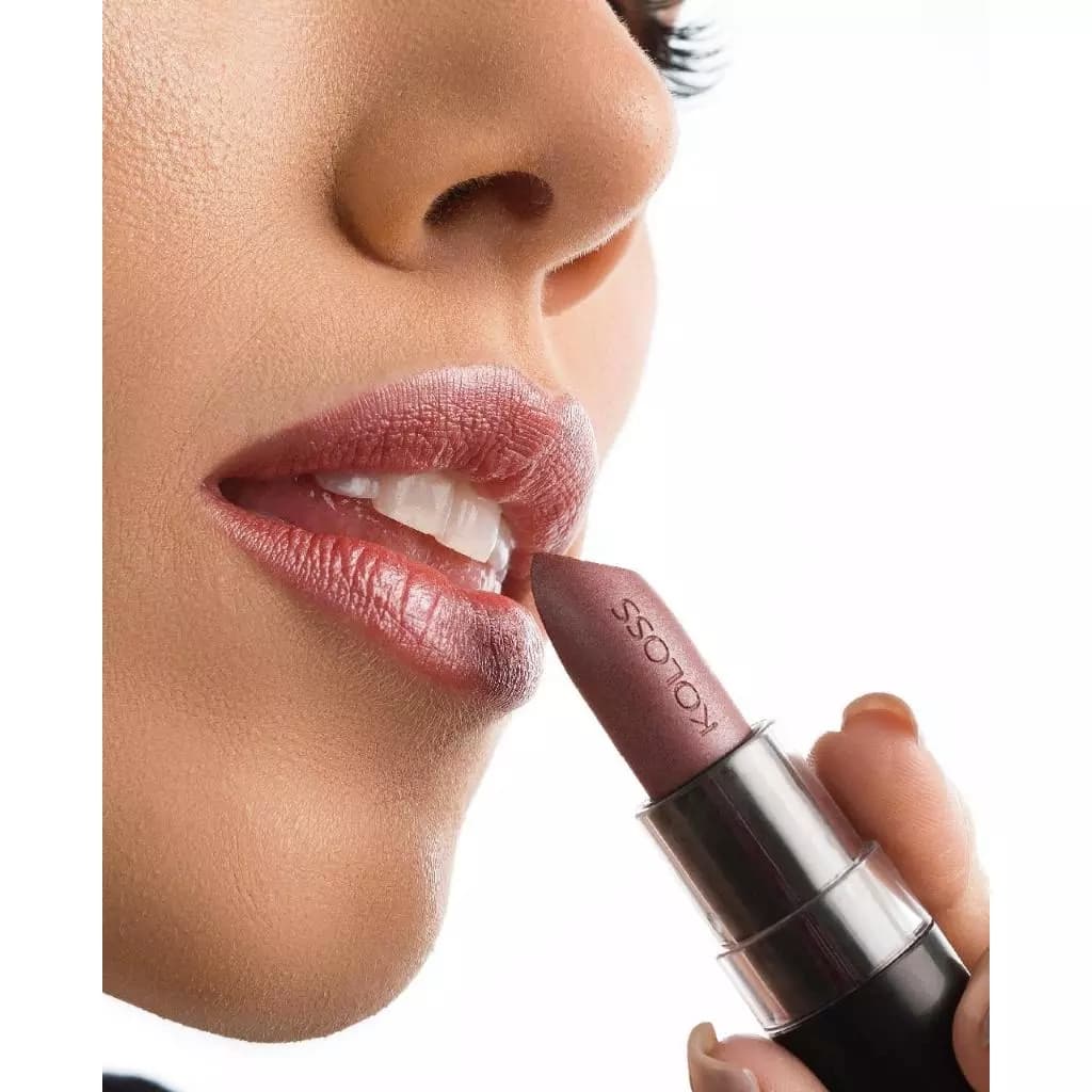 KOLOSS Batom LIPSTICK 122 PARIS - CINTILANTE - Hidratante Alta Pigmentação SUCESSO DE VENDAS