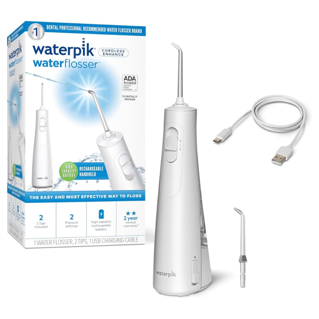 Irrigador Oral Waterpik Portátil Cordless Enhance WF21 Bivolt