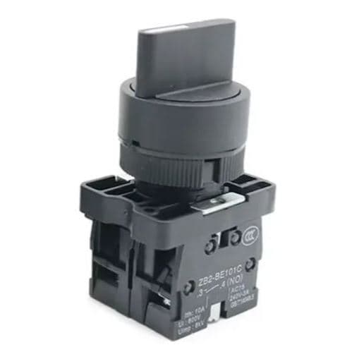 Interruptor Seletor Comutador Rotativo 3 Posições Momentâneo