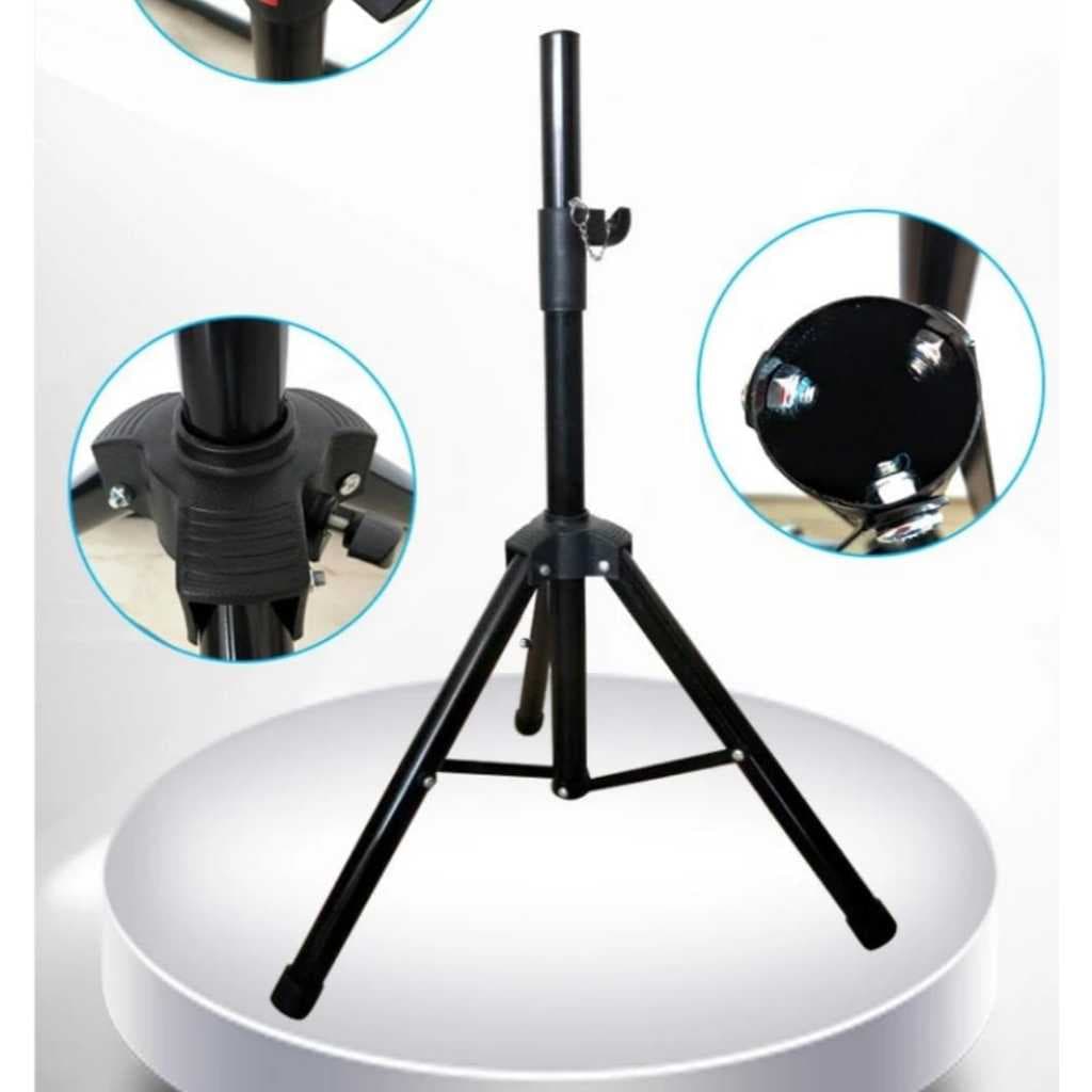 Tripé para alto-falantes seisa  de 60cm-120 cm. Tubo de uma polegada