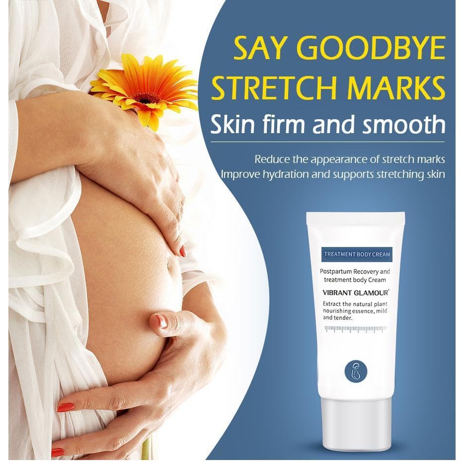 Creme reparador de estrias na gestação e pós-parto