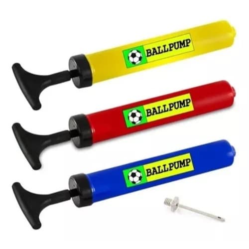 Bomba De Ar Para Encher Bolas Com 1 Bico Cor Variada