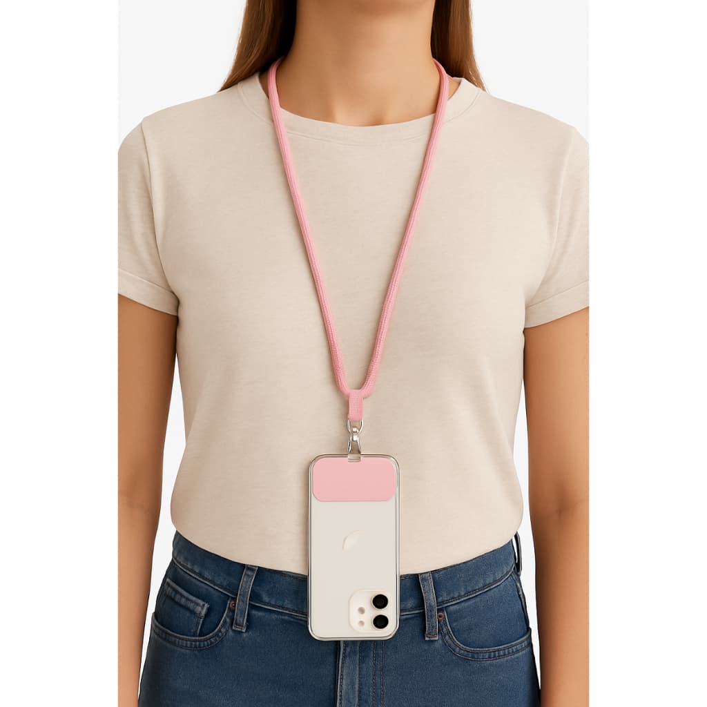 Corda cordinha alça colar pescoço universal transversal crossboddy para celular