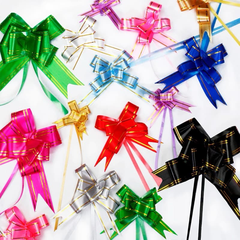 100 laço fácil magico médio 18x39 cores variadas