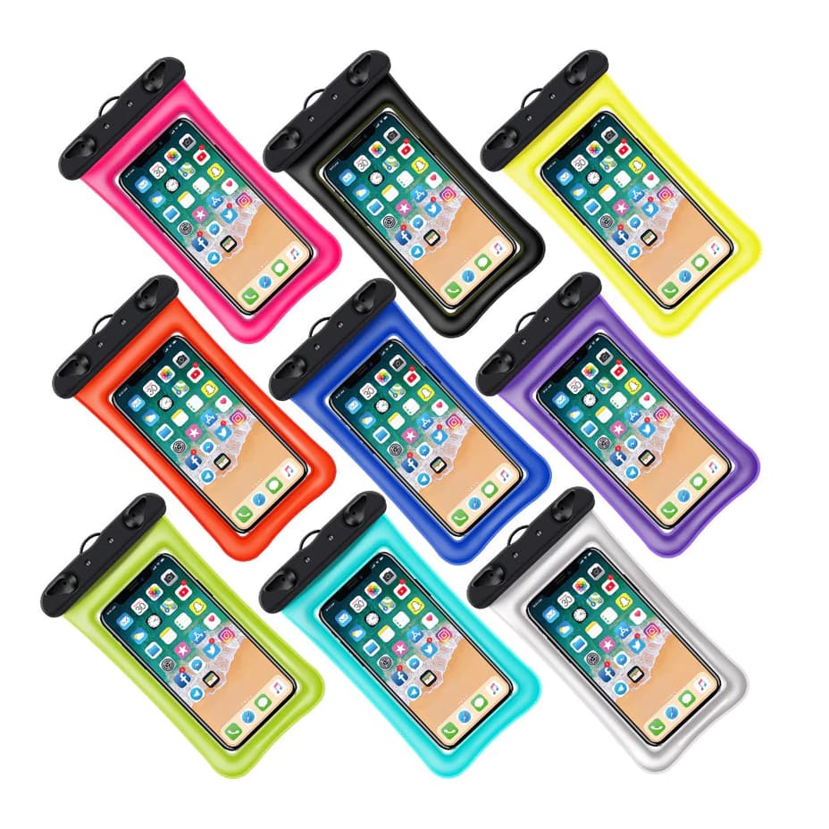 Kit 2x Capinha Bag Aquática Celular Prova D'água Universal