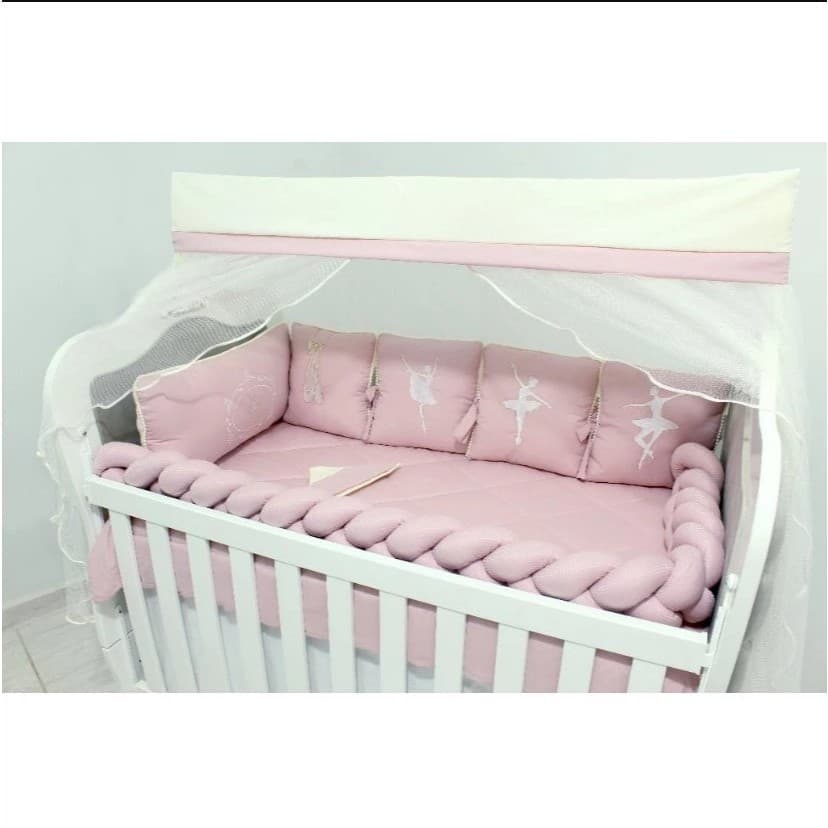 Mosquiteiro de Berço com Bando | Proteção contra Insetos | Cortinado Bebê Berço | GC