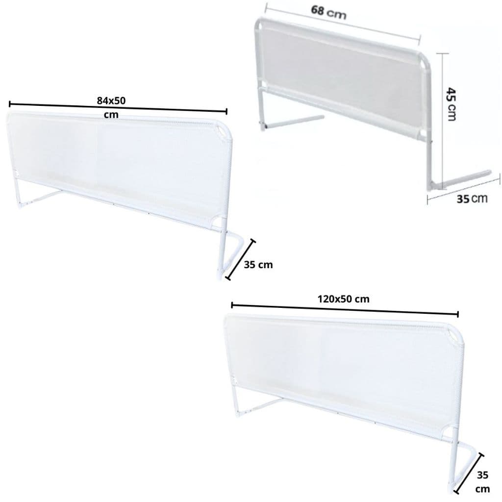 Grade de cama NORMAL E BOX - Protetor Para Cama - PEQUENA, MÉDIA E GRANDE Criancas Reforçada Lavável