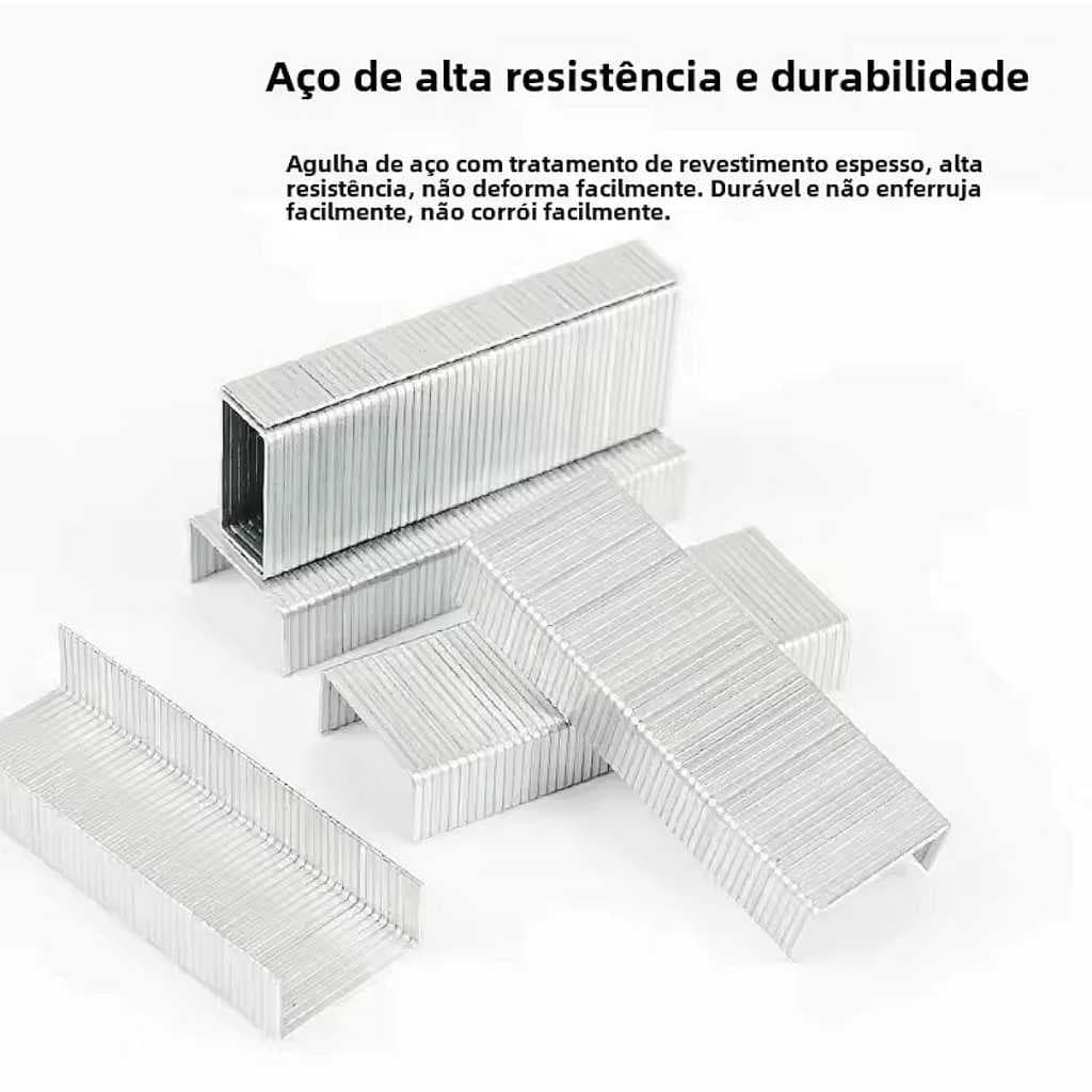 Kit Caxinha de Grampos 24/6 1000 Pcs em Cada STAPLES para Grampeadores 6611