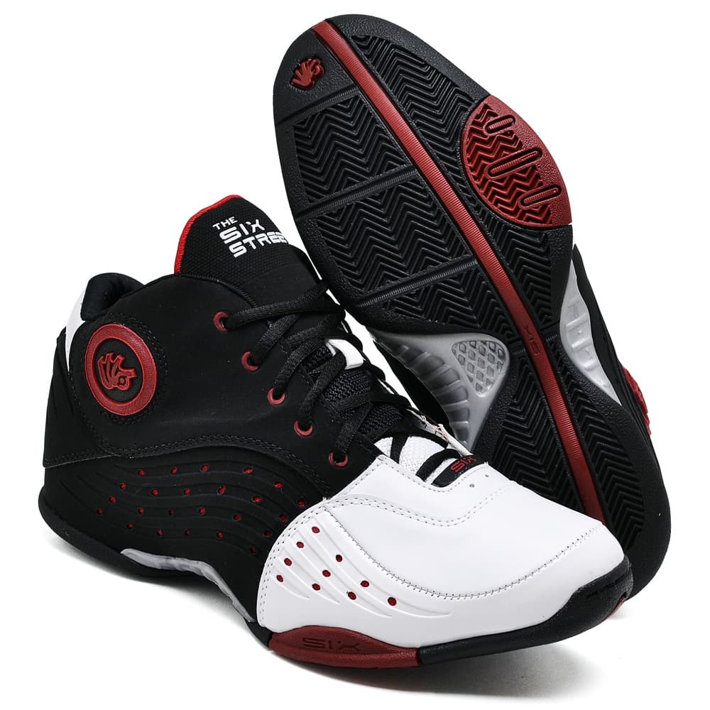 Tênis Masculino Basquete Cano Alto Six Street Confortável