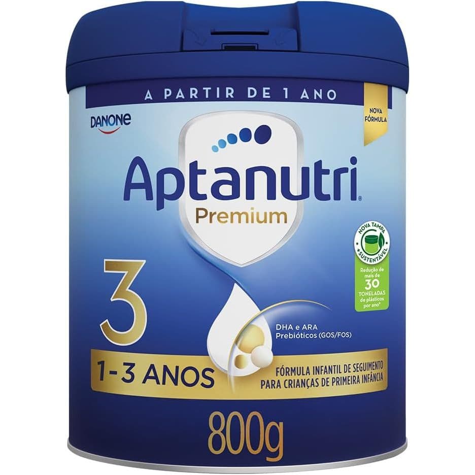 Leite Fórmula Infantil Aptanutri Aptamil Premium 3 Leite Danone 800g