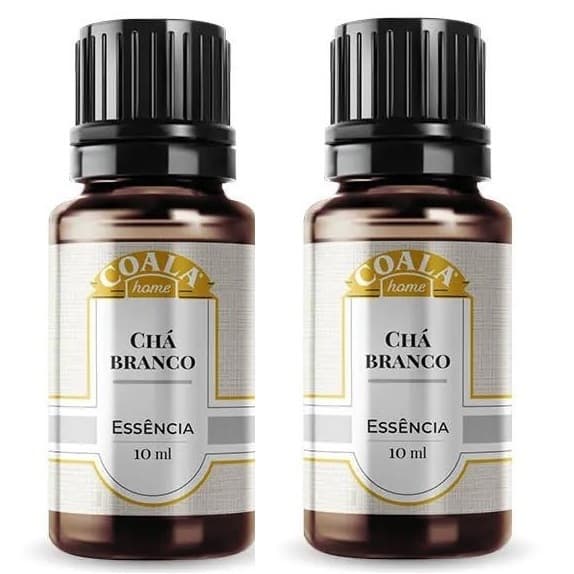 2x Essência Natural de Chá Branco 10ml