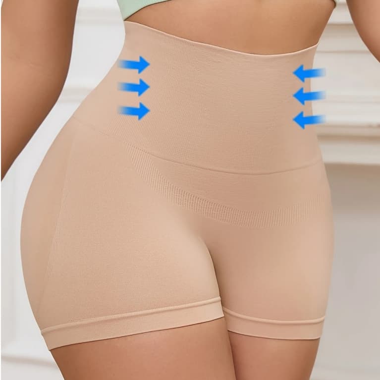Cinta 16cm Modeladora Short Para Vestido Lingerie Alta Compressão Reduz Medidas