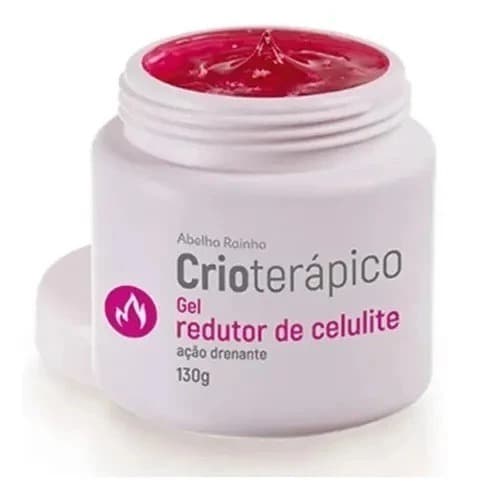 Gel Redutor de Celulite Crioterápico Abelha Rainha 130g