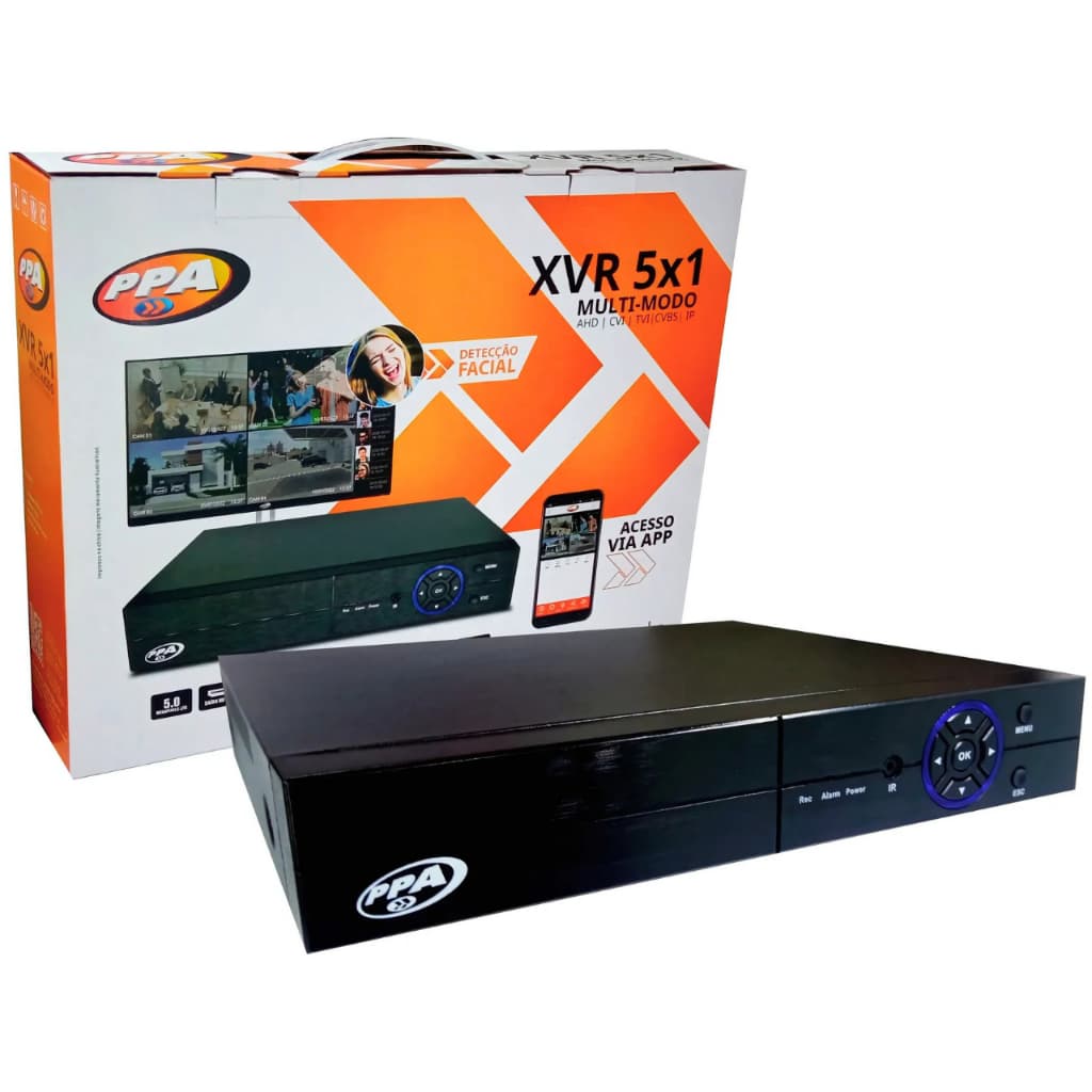 3XVR GP3 MULTI MODO 16 CANAIS ANALOGICO-CVBS-AHD-HDCVI-HDTVI