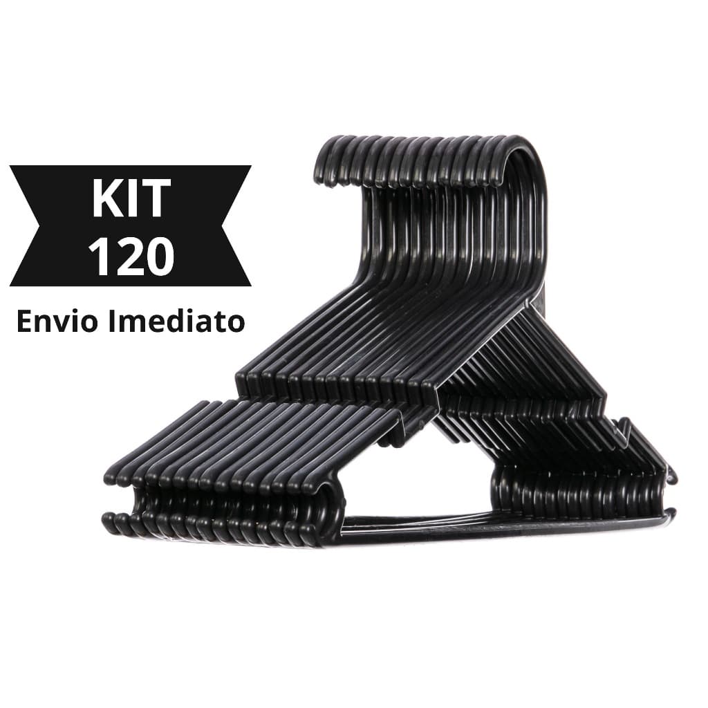 Cabide para roupas 120 Unidades Adulto ENVIO IMEDIATO