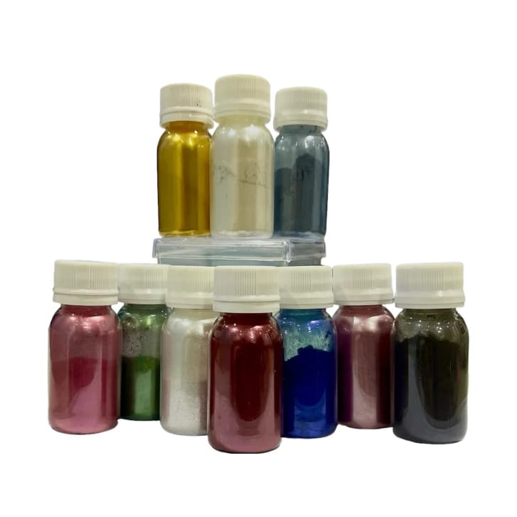 Pigmento para Resina Epóxi - Pó Mica Pownder Perolado