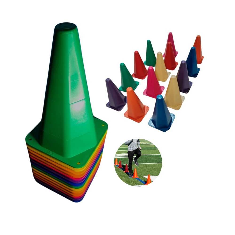 kit Cones de Agilidades Para Exercícios Esportivos  e Funcionais