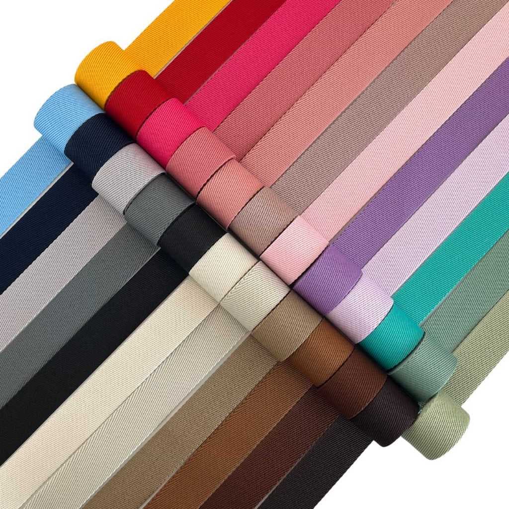 Fita Alça Chic 30MM 5 Metros Diversas Cores para Artesanato Mais de 60 cores