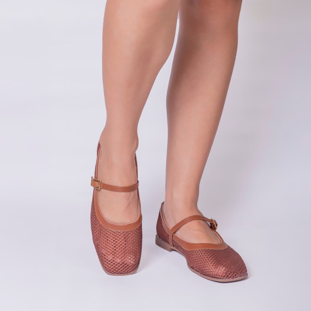 Sapatilha Tela Feminina Boneca Bailarina Leveza Conforto
