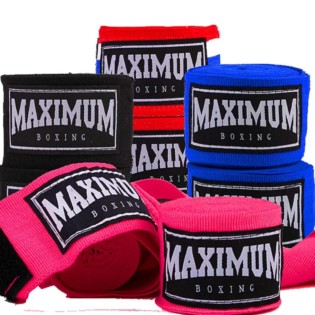 Par Bandagem Acessório de Treino e Luta para Muay Thai Boxing e Artes Marciais 2 Tamanhos - Maximum