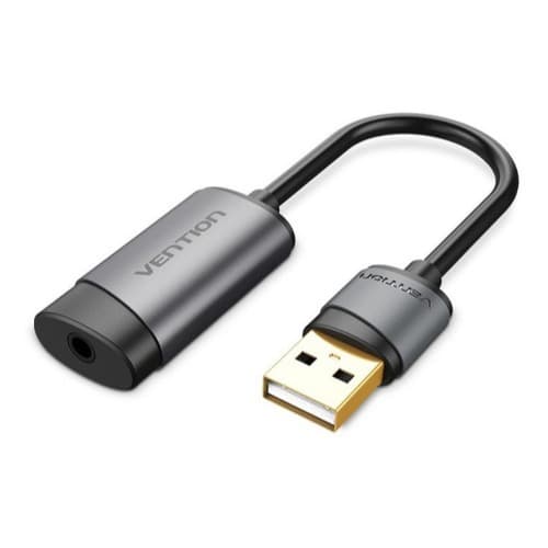 Vention - Placa De Som Usb 15 Cm Cinza (omtp-ctia)