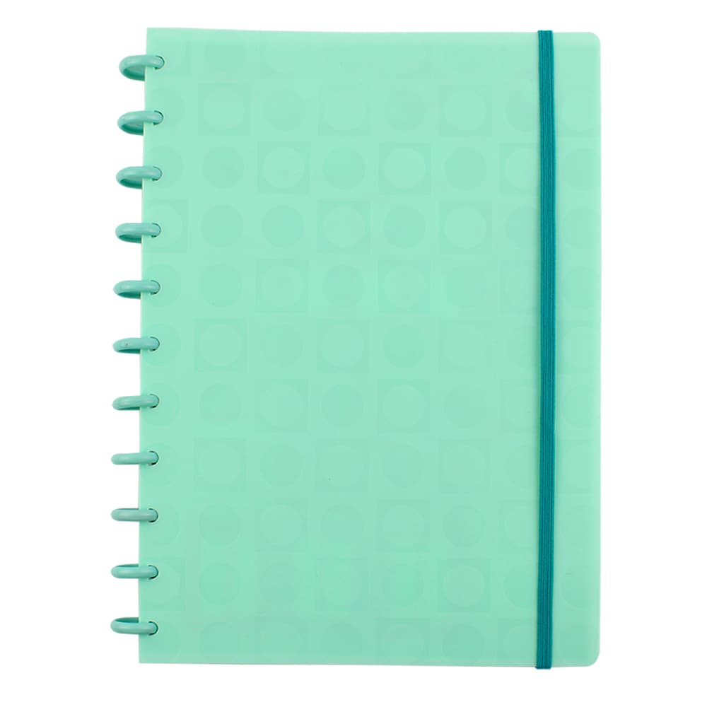 Liquidação Caderno de Disco Breeze Verde Grande 202X282 Modelo 20