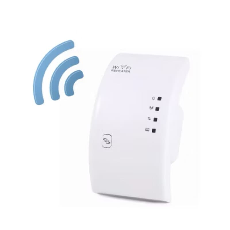 Repetidor de Sinal Wi-fi Wireless / WR01 300Mbps, 2.4 GHz - Branco