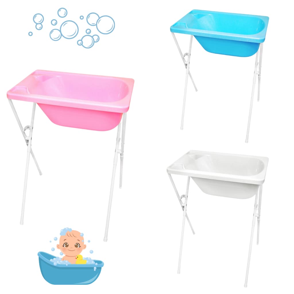 Banheira Infantil com Suporte Dobrável até 20Kg - Scorpion