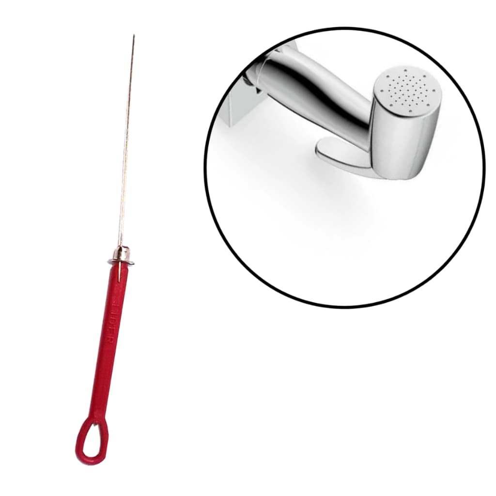 Kit 50 Agulha de limpeza multifuncional para Chuveirinho Ducha higiênica chuveiro torneira ralo Vãos