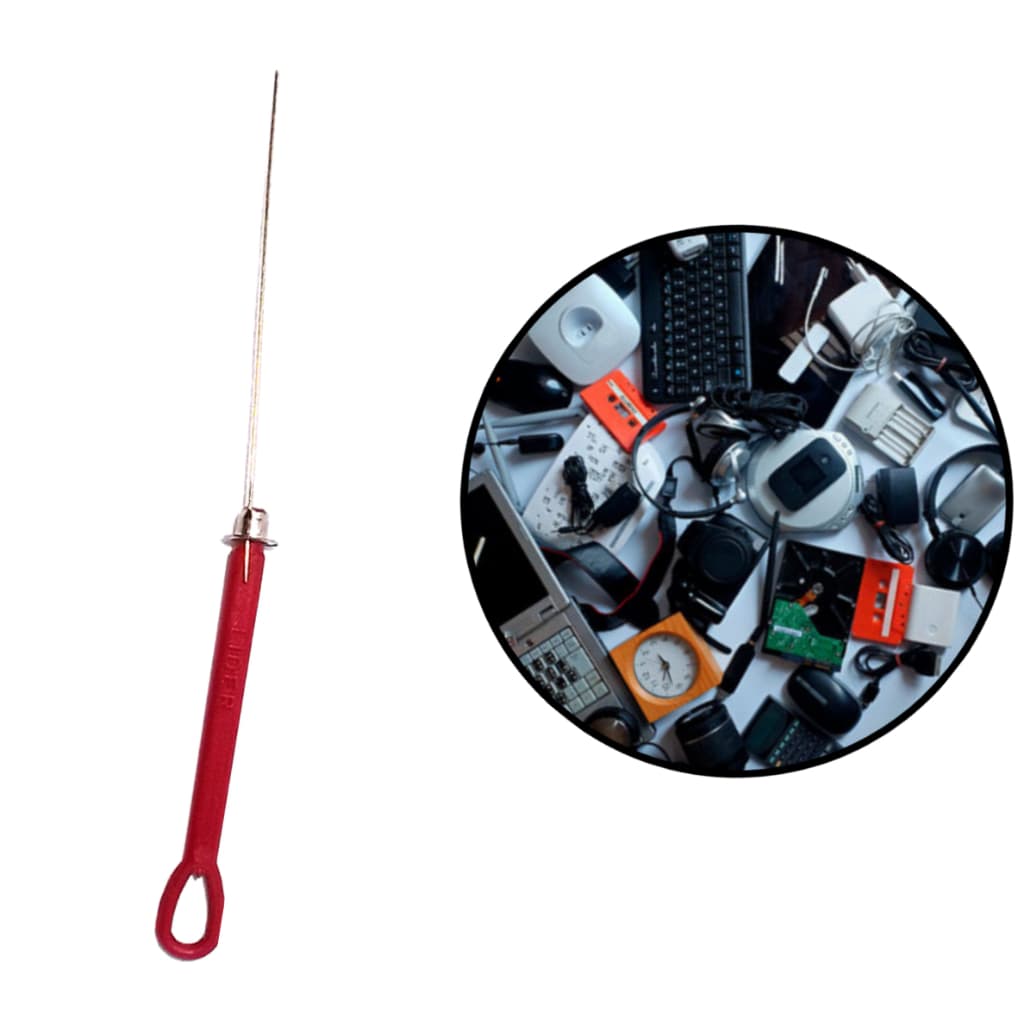 Agulha de limpeza multifuncional para Remoção de sujeiras de fendas em aparelhos eletrônicos