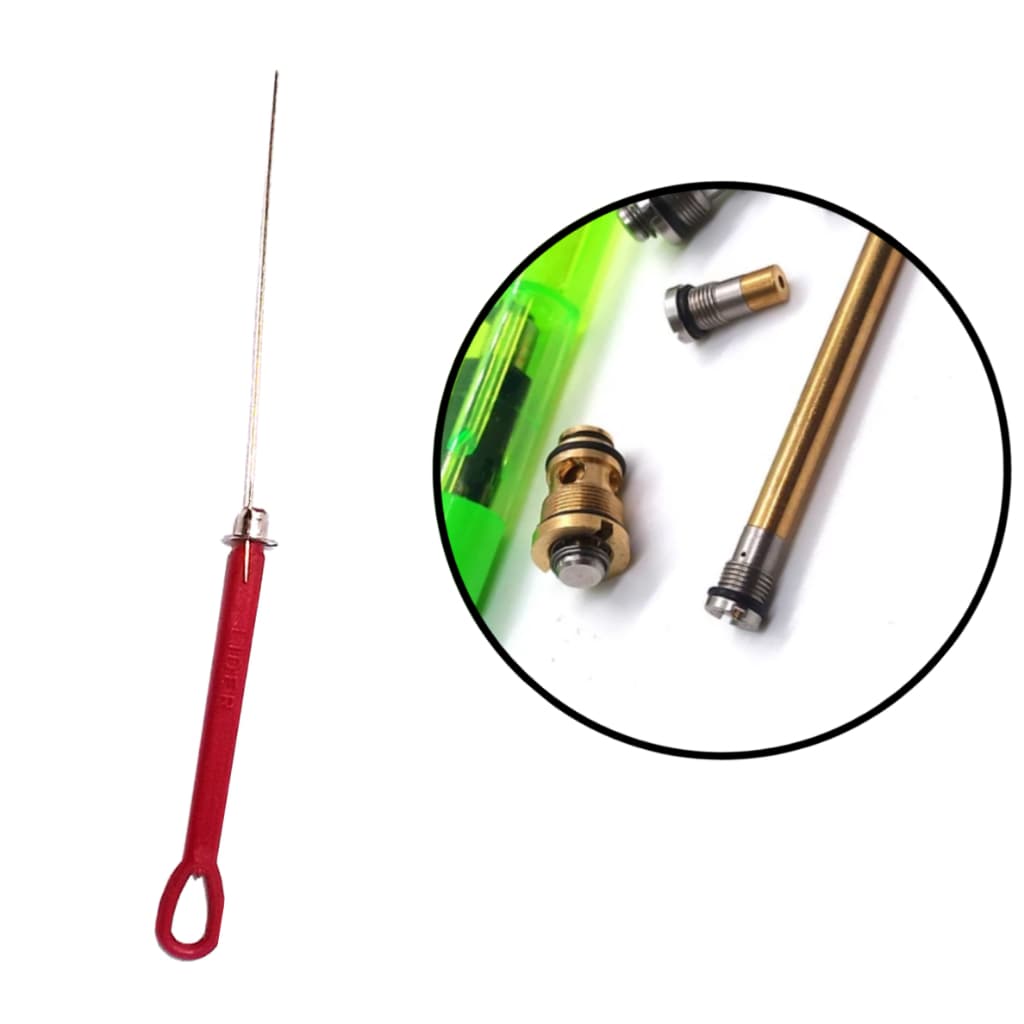 Kit 30 Agulha de limpeza multifuncional para Desentupir válvulas de isqueiros recarregáveis Bicos