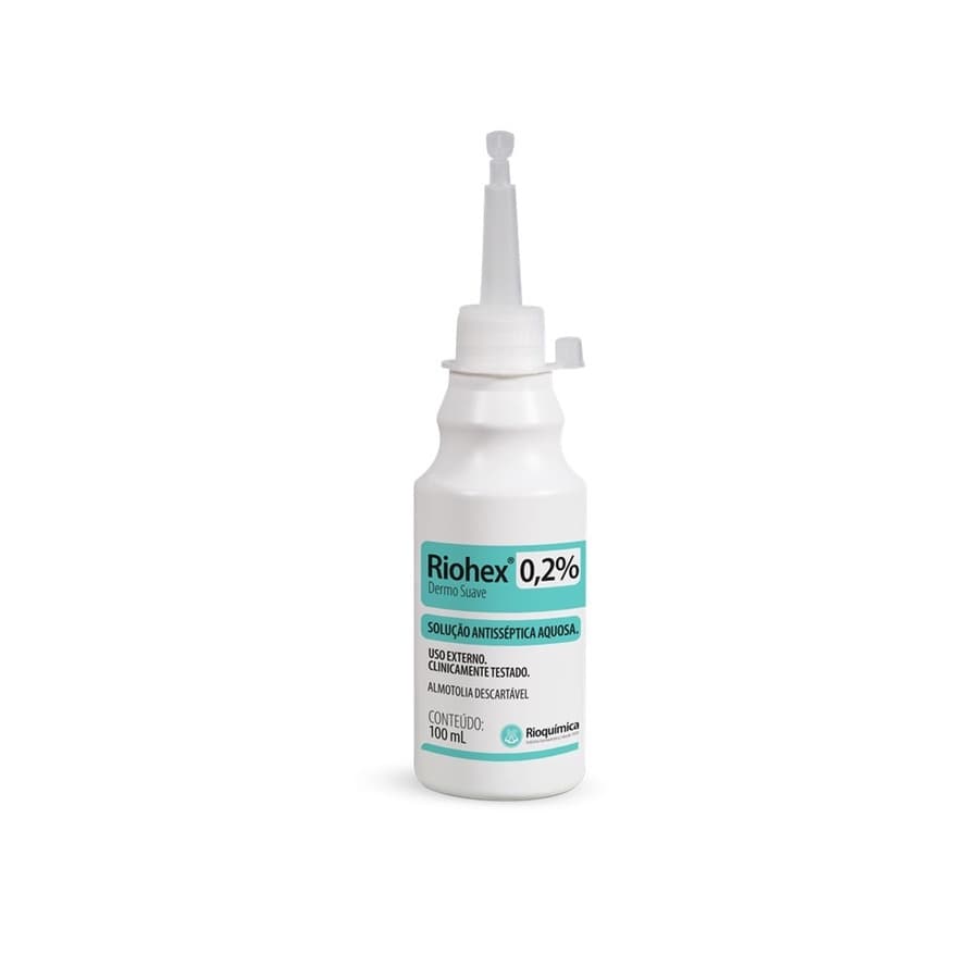 Antisséptico Clorexidina 0,2% Solução Aquosa - 100ml