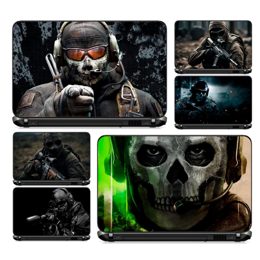 Adesivo Personalizado Skin Pelicula Notebook Macbook Tablet Call Of Duty [ 00 ] Games Varios modelos