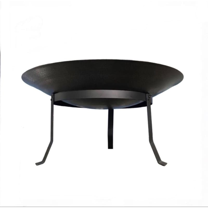 Lareira Rústica portátil Ambiente externo 60 cm Aço carbono