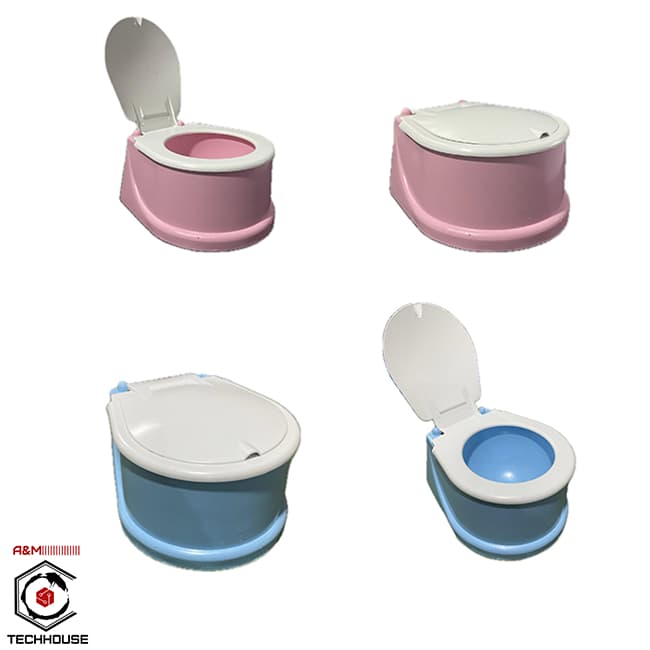 Troninho Infantil Penico Desfralde Bebê Cores Menino Menina Tampa Removível