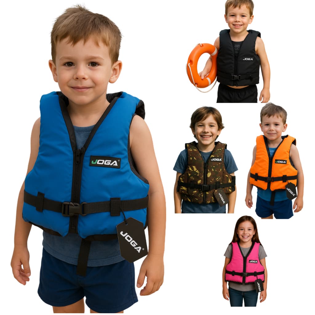 Colete Salva Vida Infantil Criança 15 20 30 40kg Flutuar Flutuação Boiar Flutuação Varias Cores