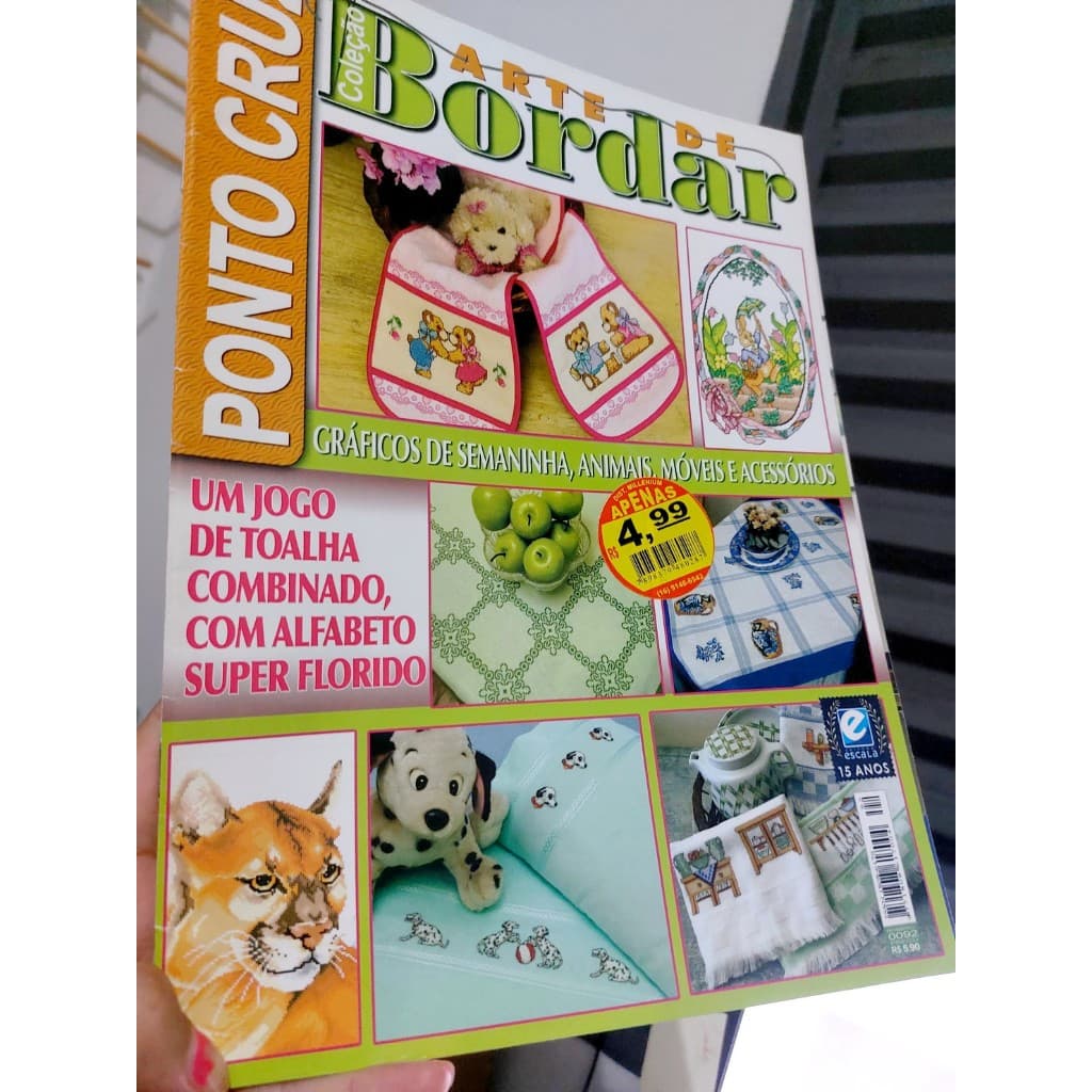 Revista Ponto Cruz - Arte de bordar