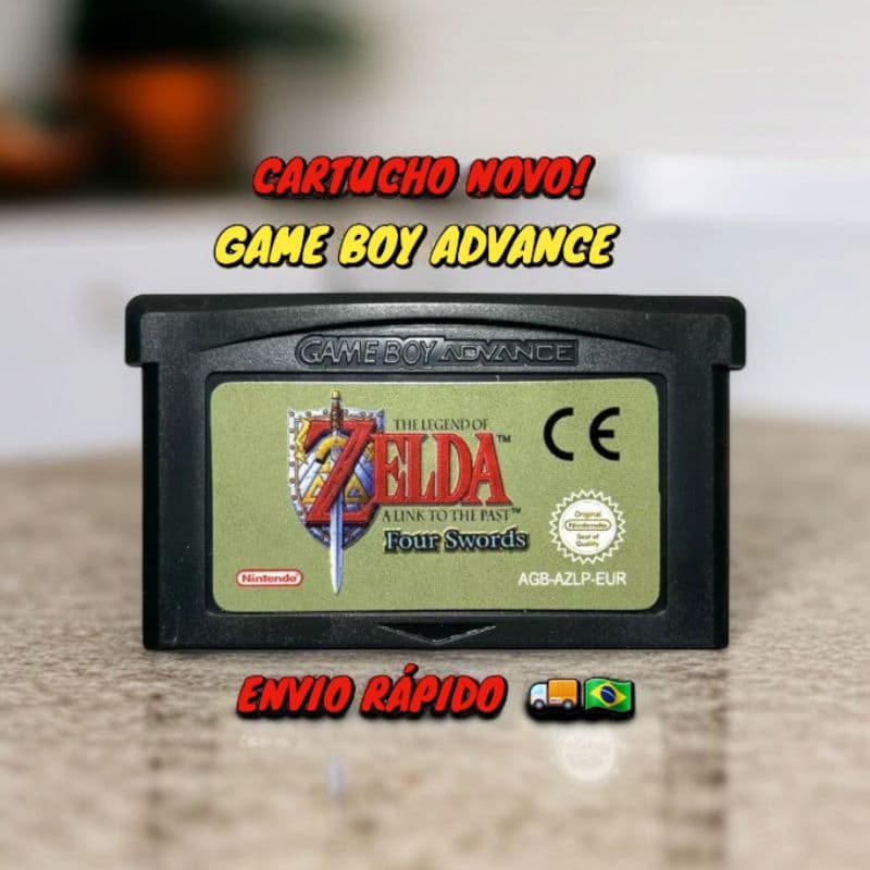 Cartucho Zelda a Link to past four swords - Game Boy Advance - Cartucho Zelda Gba - Cartucho gba