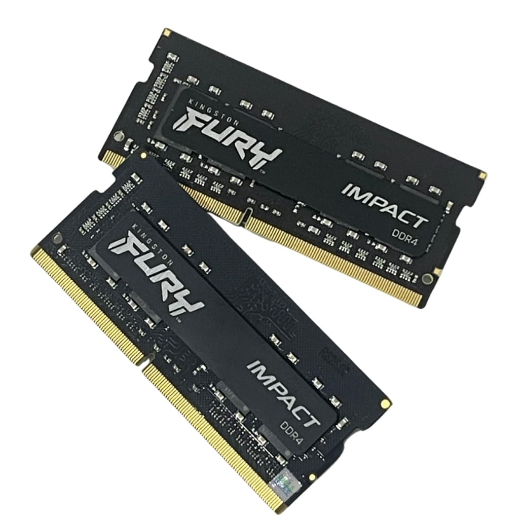 KIT 2x16(32GB)Memorias RAM 3200MHz 16GB Notebooks DDR4 Fury Impact KF432S20IB/16
