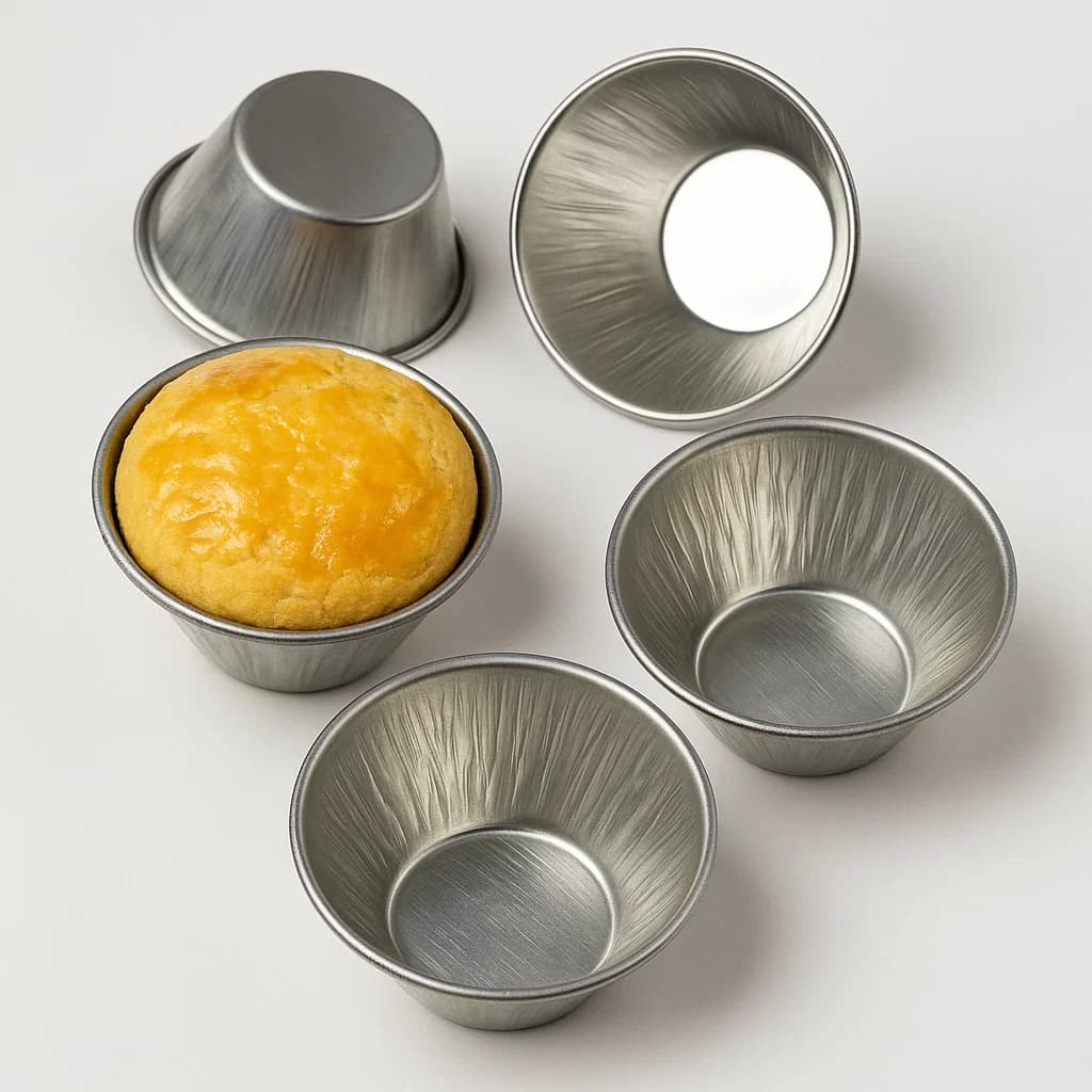 Forminha de Empada N 3 – Kit com 60 Unidades para Mini Empada / Festa Reutilizável