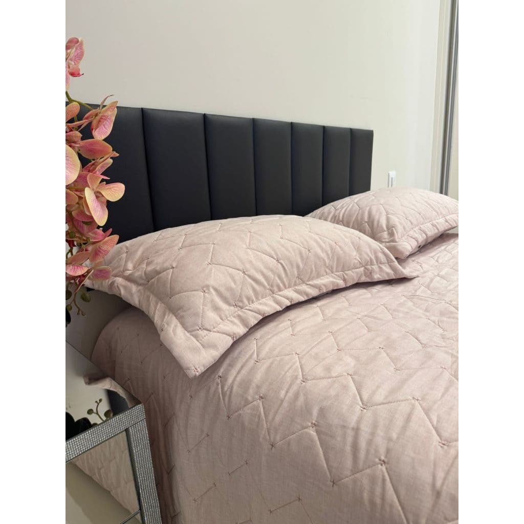 KIT 5 Até 15 Cabeceiras Courino Premium Alta Qualidade Estofada Cama Box 45cmx20cm Retangular