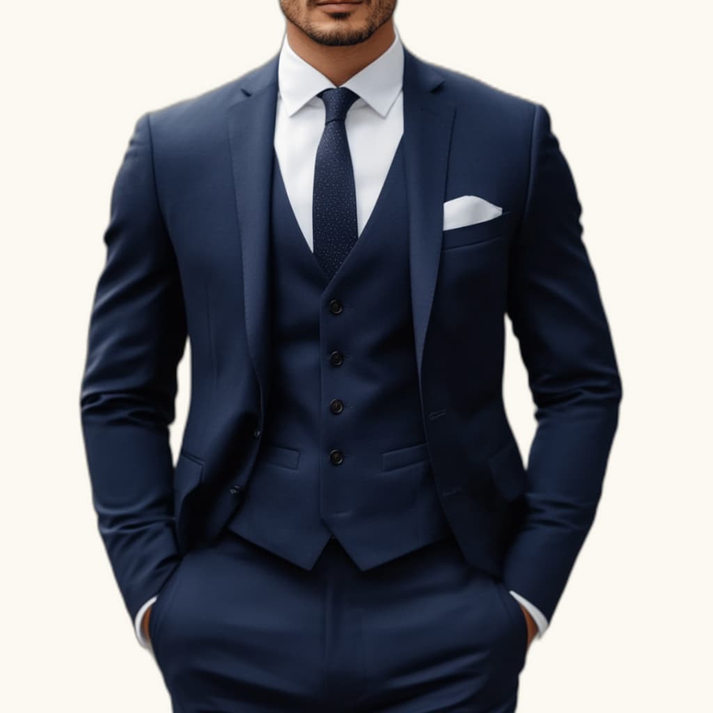 Terno Microfibra Com Colete Tecido Premium Qualidade Noivo Slim Padrinhos